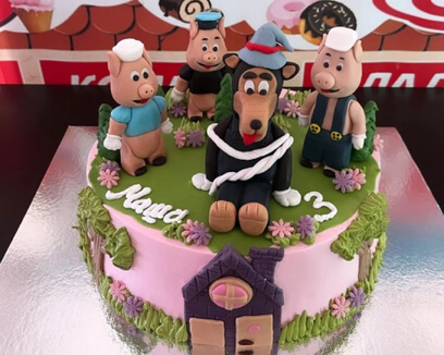 Роденденска торта за девојчиња