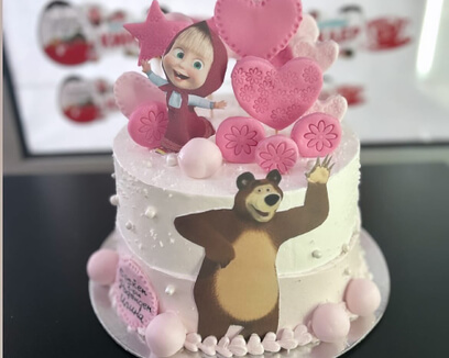 Роденденска торта за девојчиња